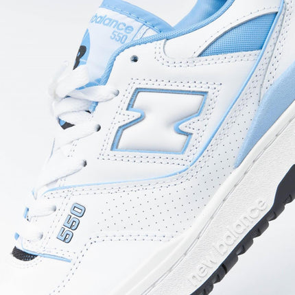 New Balance 550 UNC White University Blue - FeelTheKicks