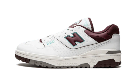 New Balance 550 White Burgundy Blue - FeelTheKicks