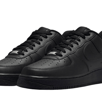 Nike Air Force Low 1 07 Black Black - FeelTheKicks