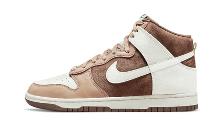 Nike Dunk High Light Chocolate - FeelTheKicks