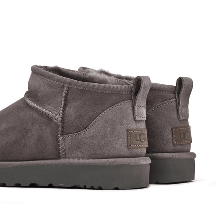 UGG Classic Ultra Mini Boot Grey - FeelTheKicks