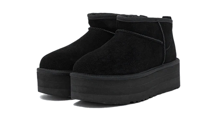 UGG Classic Ultra Mini Platform Black - FeelTheKicks