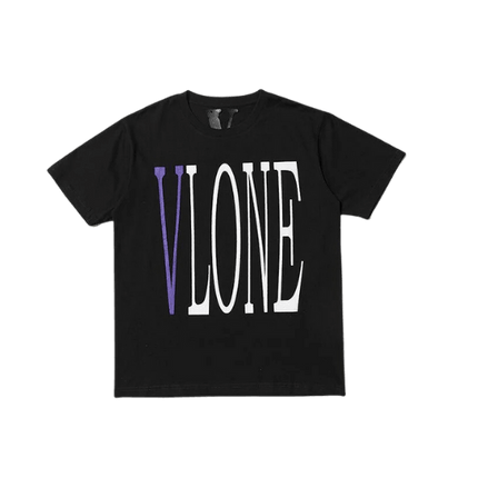 VLONE Tee Black Purple - FeelTheKicks